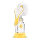Medela Handmilchpumpe Harmony – Kompaktes Schweizer Design mit PersonalFit Flex Brusthaube und Medela 2-Phasen-Expression-Technologie, 1 Stück (1er Pack)